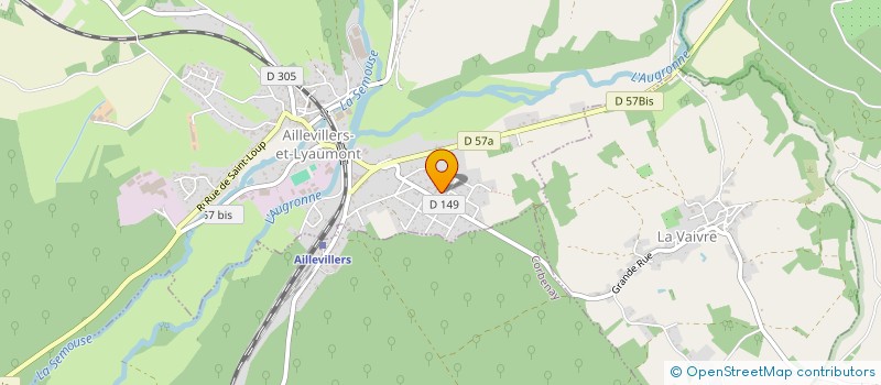 localisation de l'entreprise MONSIEUR MICHEL FRANC à AILLEVILLERS-ET-LYAUMONT