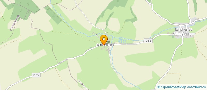 localisation de l'entreprise MONSIEUR MICHEL FRANCOIS  LANDRES-ET-SAINT-GEORGES