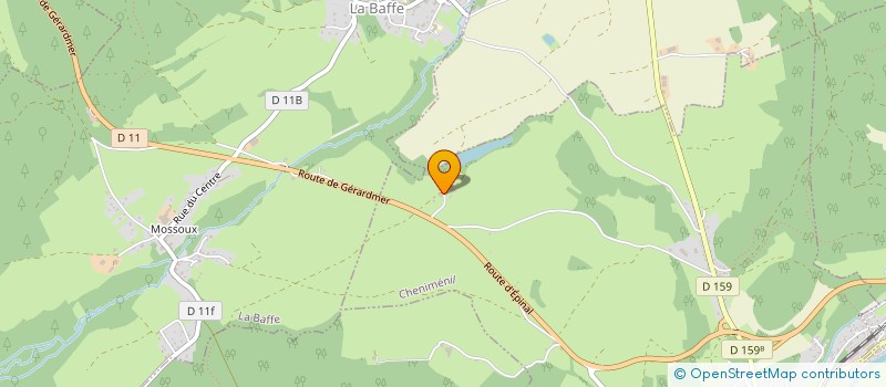 localisation de l'entreprise MONSIEUR MICHEL FRANCOIS  CHENIMENIL