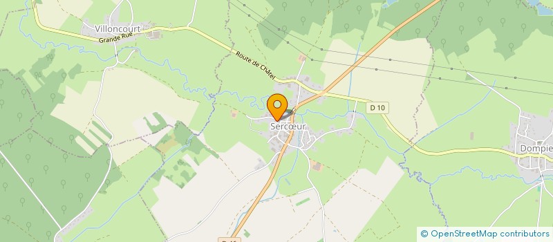 localisation de l'entreprise MONSIEUR MICHEL FRANCOIS  SERCUR