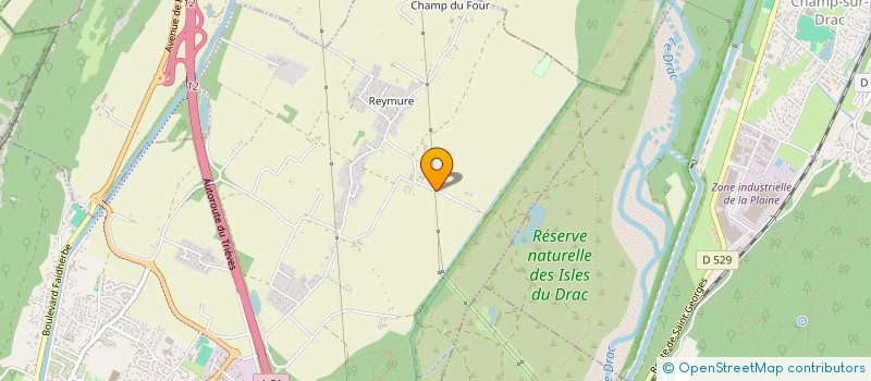 localisation de l'entreprise MONSIEUR MICHEL FRANGIAMONE  VIF