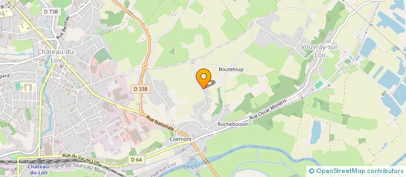 localisation de l'entreprise MONSIEUR MICHEL FRAYSSINET à MONTVAL-SUR-LOIR