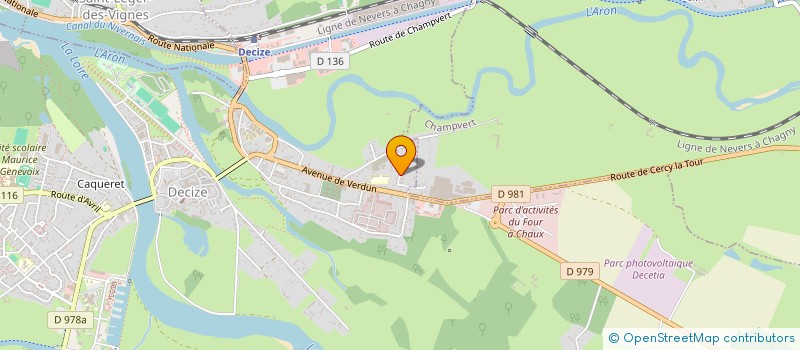 localisation de l'entreprise MONSIEUR MICHEL FREJAVILLE  DECIZE