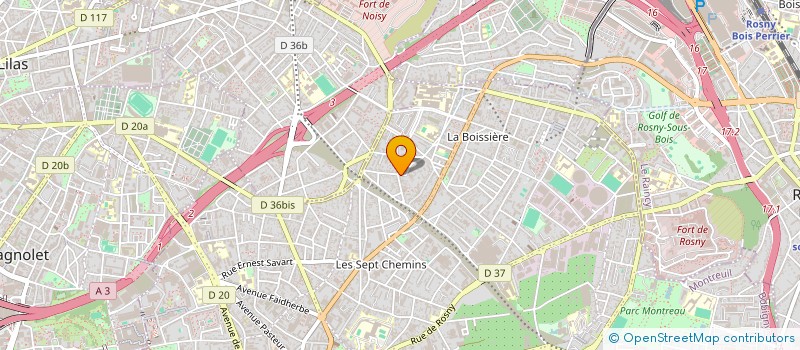 localisation de l'entreprise MONSIEUR MICHEL FREMAND à MONTREUIL