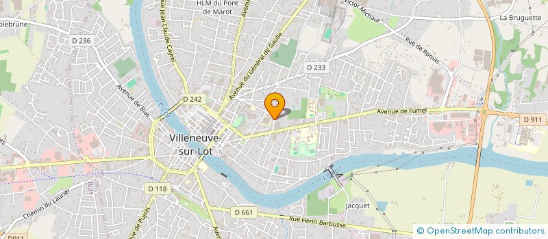 localisation de l'entreprise MONSIEUR MICHEL FREON  VILLENEUVE-SUR-LOT