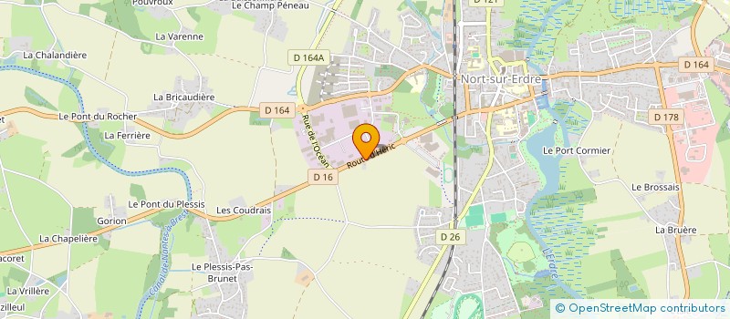 localisation de l'entreprise MONSIEUR MICHEL FRERE à NORT SUR ERDRE