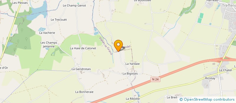 localisation de l'entreprise MONSIEUR MICHEL FRESNEL  PLELAN-LE-GRAND