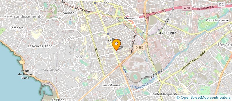 localisation de l'entreprise MONSIEUR MICHEL FRET à MARSEILLE