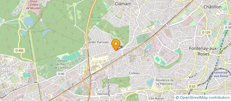 localisation de l'entreprise MONSIEUR MICHEL FRIEDERICH à CLAMART
