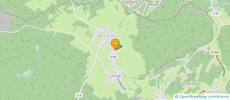 localisation de l'entreprise MONSIEUR MICHEL FROEHLICHER  BERTRAMBOIS