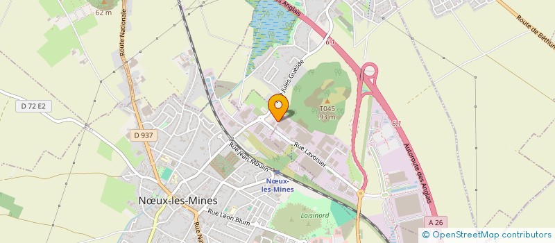 localisation de l'entreprise MONSIEUR MICHEL FRUCHART  NUX-LES-MINES