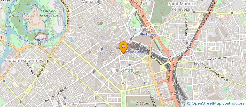 localisation de l'entreprise MONSIEUR MICHEL FUENTES à LILLE