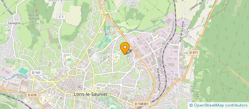 localisation de l'entreprise MONSIEUR MICHEL FUMEY  LONS-LE-SAUNIER