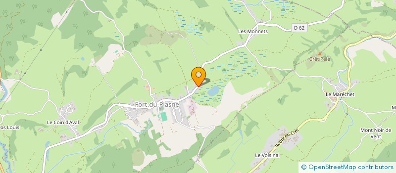 localisation de l'entreprise MONSIEUR MICHEL FUMEY BADOZ  LAC-DES-ROUGES-TRUITES