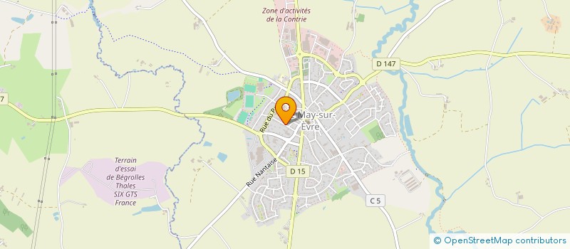 localisation de l'entreprise MONSIEUR MICHEL GABRIEL  BEGROLLES-EN-MAUGES