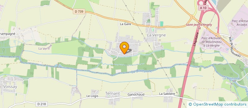 localisation de l'entreprise MONSIEUR MICHEL GAILLIARD à VERVANT