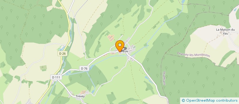 localisation de l'entreprise MONSIEUR MICHEL GAINNET  DAMPIERRE-SUR-LINOTTE