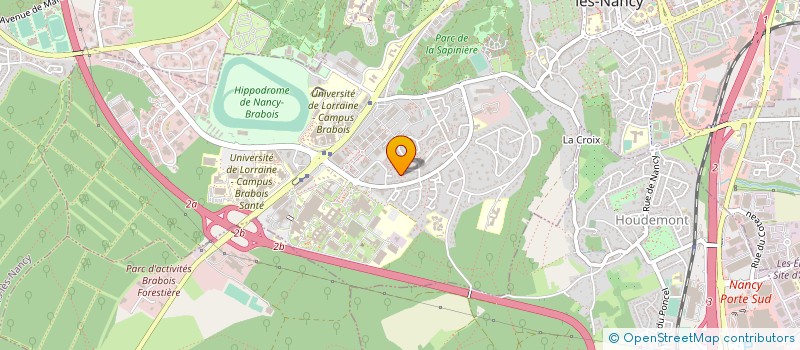 localisation de l'entreprise MONSIEUR MICHEL GAIRE  VANDUVRE-LES-NANCY