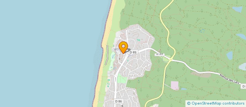 localisation de l'entreprise MONSIEUR MICHEL GALIAY  SEIGNOSSE