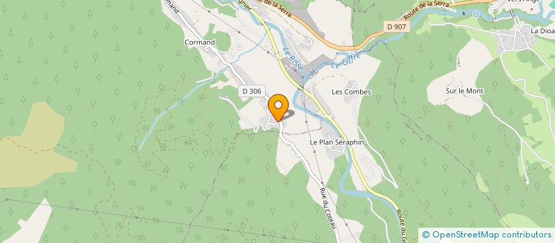 localisation de l'entreprise MONSIEUR MICHEL GALLANT  SAINT-JEOIRE