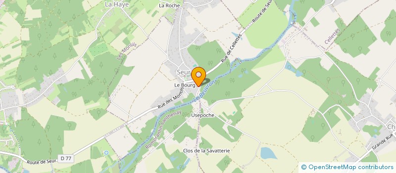 localisation de l'entreprise MONSIEUR MICHEL GALLOUX  LE CONTROIS-EN-SOLOGNE