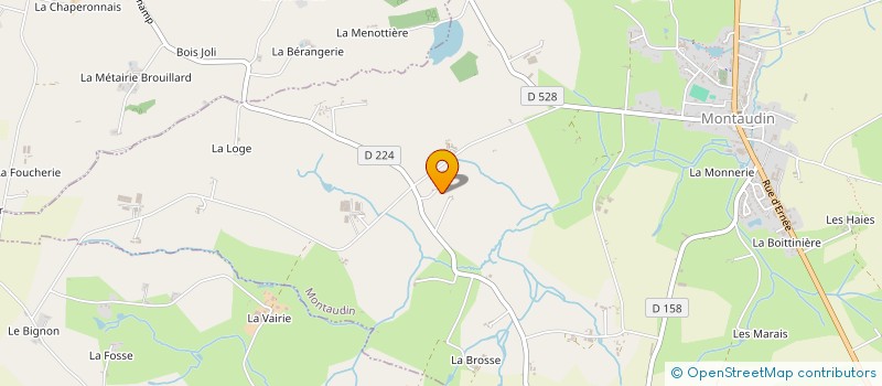 localisation de l'entreprise MONSIEUR MICHEL GALODE à MONTAUDIN