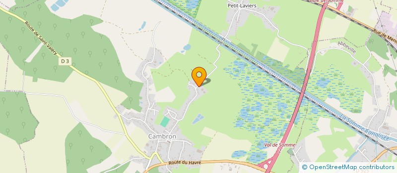 localisation de l'entreprise MONSIEUR MICHEL GAMBIER  CAMBRON