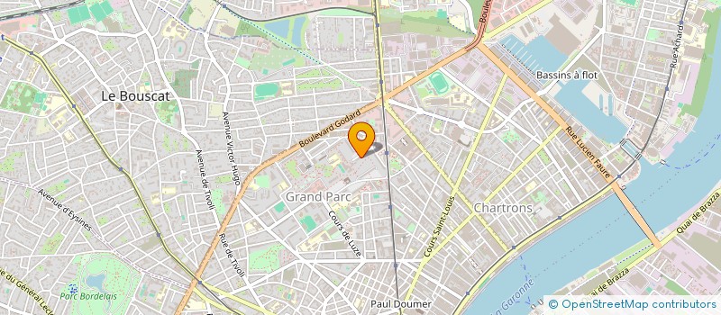 localisation de l'entreprise MONSIEUR MICHEL GAMBU NZENGI  BORDEAUX