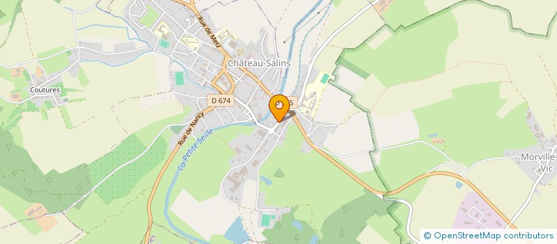 localisation de l'entreprise MONSIEUR MICHEL GANAYE  CHATEAU-SALINS