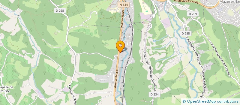 localisation de l'entreprise MONSIEUR MICHEL GARCIA  JURANCON