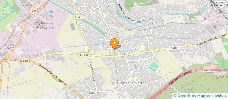 localisation de l'entreprise MONSIEUR MICHEL GARCIA à GIGNAC-LA-NERTHE