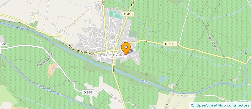 localisation de l'entreprise MONSIEUR MICHEL GARCIA  CUXAC-D'AUDE