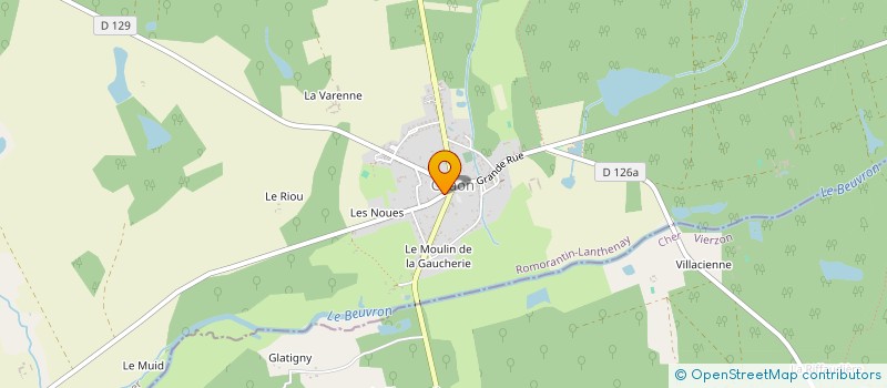 localisation de l'entreprise MONSIEUR MICHEL GARCIA  SAMBIN