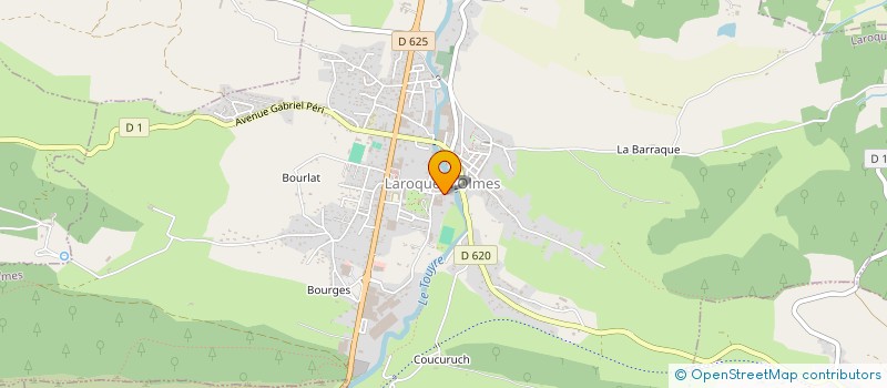 localisation de l'entreprise MONSIEUR MICHEL GARCIA à LAROQUE-D'OLMES