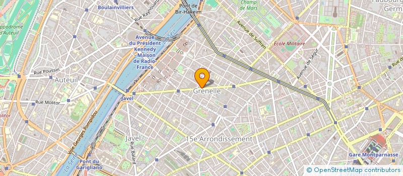 localisation de l'entreprise MONSIEUR MICHEL GARDINER  PARIS