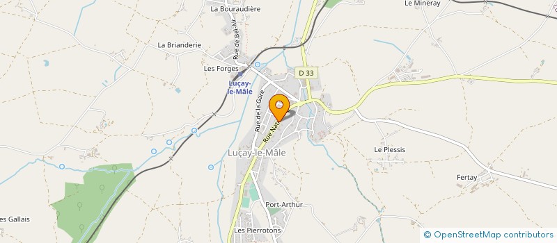localisation de l'entreprise MONSIEUR MICHEL GARDRAS à LUCAY-LE-MALE