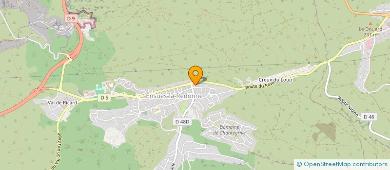 localisation de l'entreprise MONSIEUR MICHEL GARNIER  ENSUES-LA-REDONNE