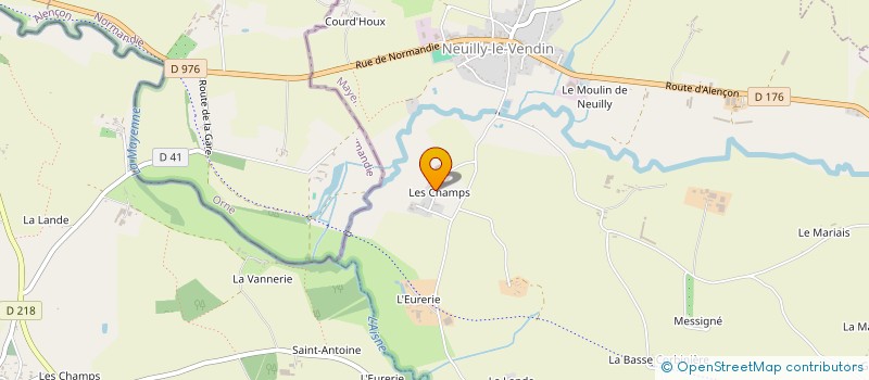 localisation de l'entreprise MONSIEUR MICHEL GARNIER  MADRE