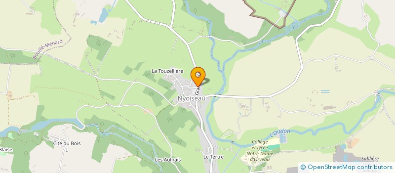 localisation de l'entreprise MONSIEUR MICHEL GARNIER à SEGRE-EN-ANJOU BLEU