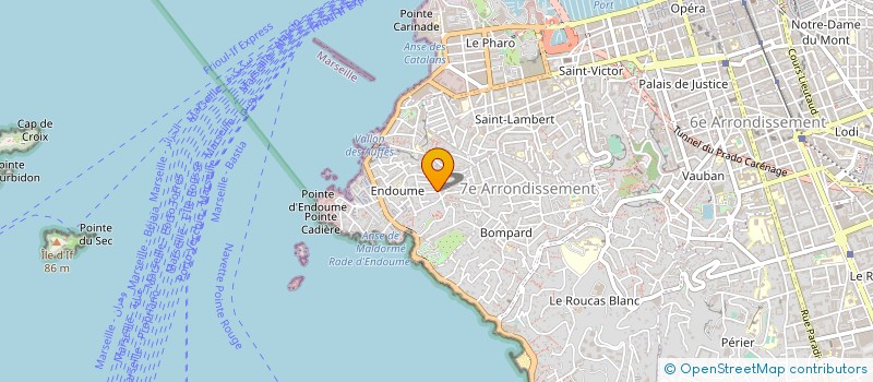localisation de l'entreprise MONSIEUR MICHEL GAROFALO à MARSEILLE
