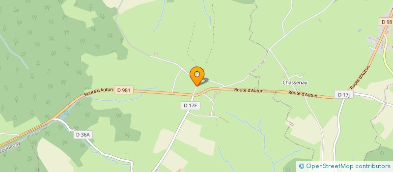 localisation de l'entreprise MONSIEUR MICHEL GARREC  ARNAY-LE-DUC