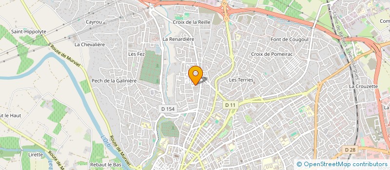 localisation de l'entreprise MONSIEUR MICHEL GARRIDO à BEZIERS