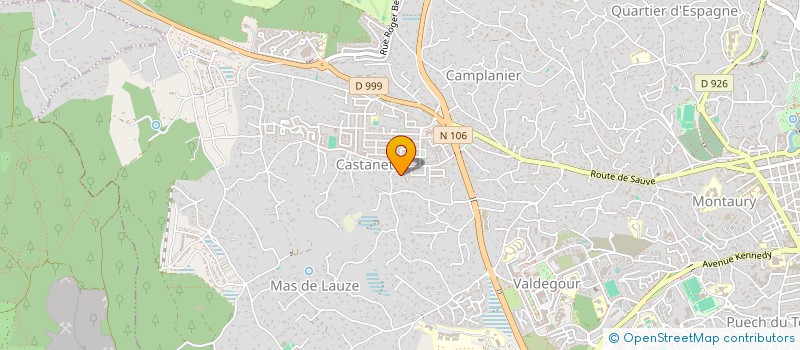 localisation de l'entreprise MONSIEUR MICHEL GAS  NIMES