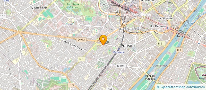 localisation de l'entreprise MONSIEUR MICHEL GASNIER à PUTEAUX