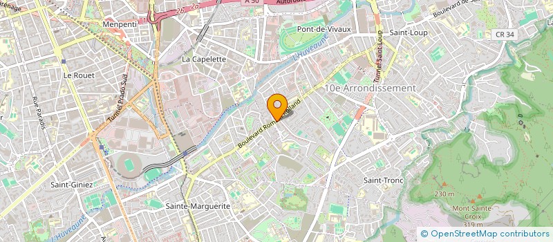 localisation de l'entreprise MONSIEUR MICHEL GAUDY à MARSEILLE