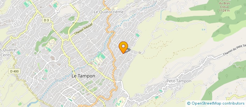 localisation de l'entreprise MONSIEUR MICHEL GAULIN à LE TAMPON