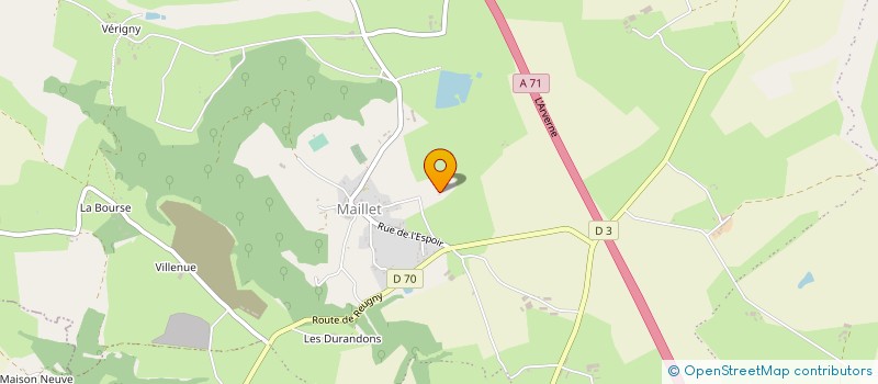 localisation de l'entreprise MONSIEUR MICHEL GAUME  HAUT-BOCAGE