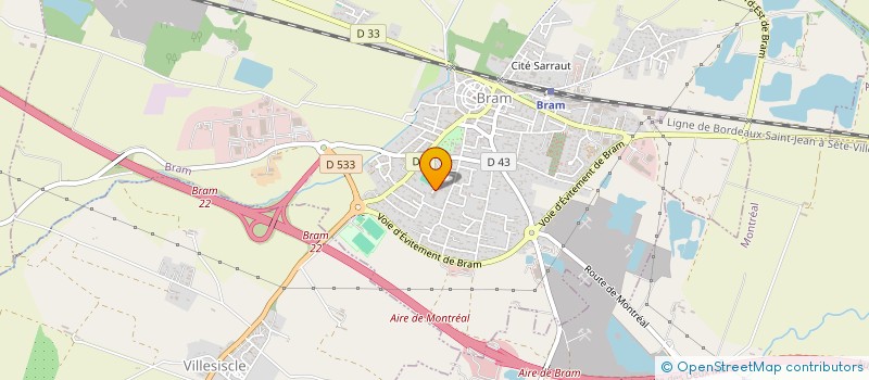 localisation de l'entreprise MONSIEUR MICHEL GAUNET  PEXIORA