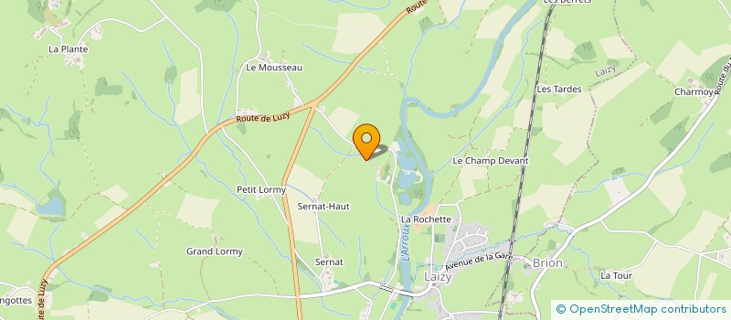 localisation de l'entreprise MONSIEUR MICHEL GAUTHEY  CHAPELLE-SOUS-UCHON (LA)