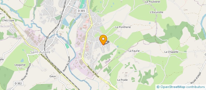 localisation de l'entreprise MONSIEUR MICHEL GAUTHIER  SAINT-CYPRIEN